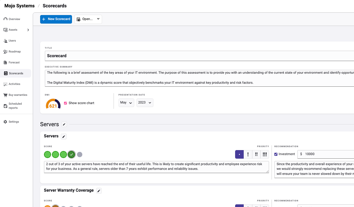 screenshot of ScalePad Lifecycle Manager
